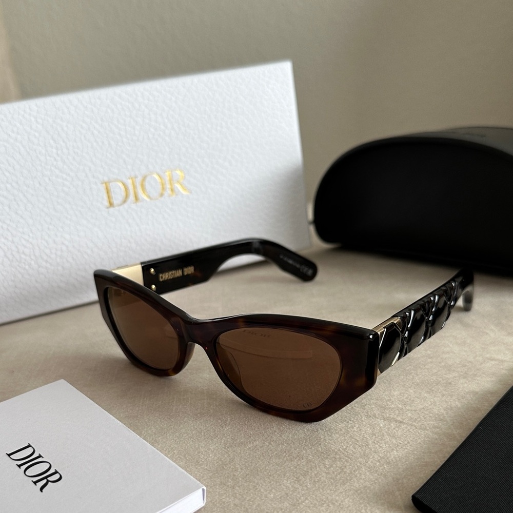Dior Women's Tortoise Shell Sunglasses